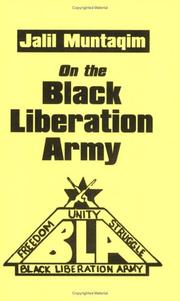 Cover of: On The Black Liberation Army by Jalil Muntaqim