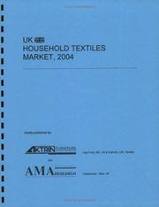 Cover of: UK Household Textiles Market, 2004