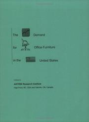Cover of: American office furniture consumption and forecast to 2006 by Stefan Wille