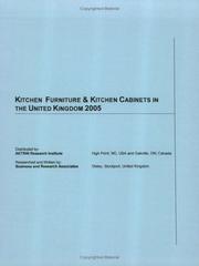 Cover of: Kitchen Furniture & Kitchen Cabinets in the United Kingdom: Kitchen Furniture And Kitchen Cabinets in the United Kingdom