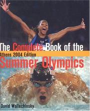Cover of: The Complete Book of the Summer Olympics by David Wallenchinsky