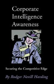 Corporate Intelligence Awareness by Rodger, Nevill Harding