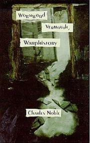 Cover of: Wormwood, vermouth, warphistory