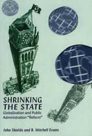 Cover of: Shrinking the state by Shields, John