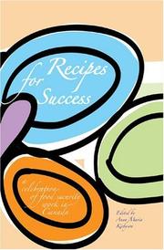 Recipes for Success by Anna Maria Kirbyson