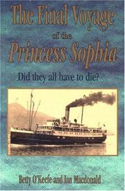 Cover of: The Final Voyage of the Princess Sophia: Did they all have to die?