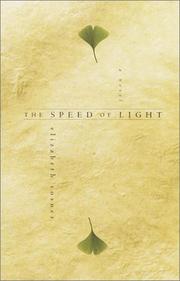 Cover of: The speed of light: a novel