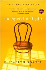 Cover of: The Speed of Light