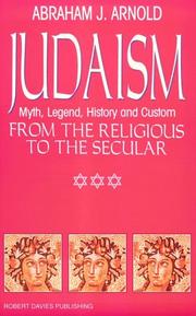 Cover of: Judaism by Abraham J. Arnold