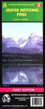 Cover of: Jasper National Park Map