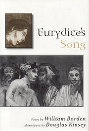 Cover of: Eurydice's song
