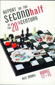 Cover of: Report on the 2nd Half of the Twentieth Century: Books 12-15