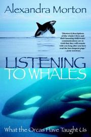 Cover of: Listening to Whales by Alexandra Morton