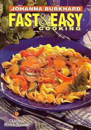 Cover of: Fast and Easy Cooking