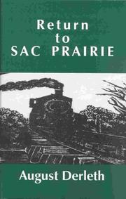 Cover of: Return to Sac Prairie by August Derleth