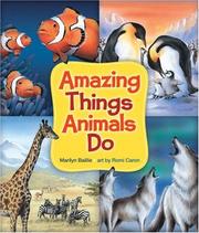 Cover of: Amazing Things Animals Do