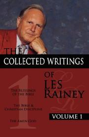 Cover of: The Collected Writings of Les Rainey Volume 1