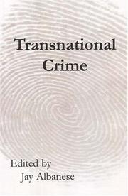 Cover of: Transnational Crime (International Studies in Social Science)