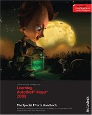 Cover of: Learning Autodesk Maya 2008 | The Special Effects Handbook +DVD