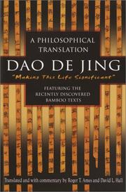 Cover of: Dao De Jing by Laozi, Roger T. Ames, David L. Hall