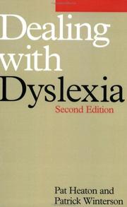 Cover of: Dealing with dyslexia