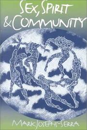 Cover of: Sex Spirit and Community