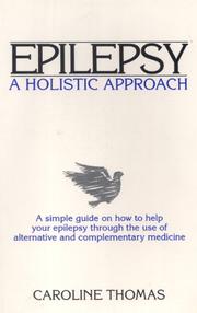 Cover of: Epilepsy by Caroline Thomas