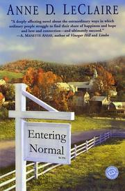 Cover of: Entering Normal by Anne Leclaire