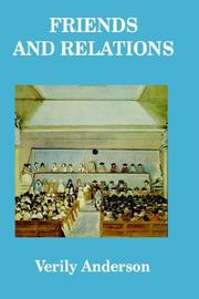 Cover of: Friends and Relations