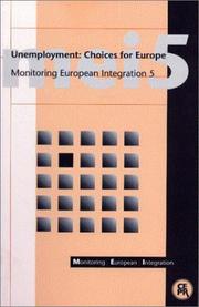 Cover of: Unemployment: choices for Europe.