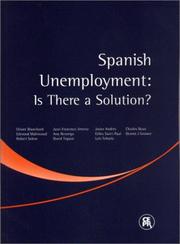 Spanish unemployment by Olivier Blanchard, Juan Francisco Jimeno, Centre for Economic Policy Research (Great Britain)