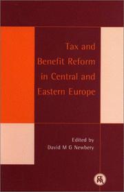 Cover of: Tax and benefit reform in Central and Eastern Europe