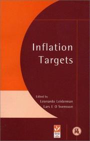 Cover of: Inflation Targets