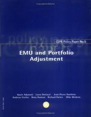 Cover of: EMU Portfolio Adjustment: Policy Paper 5