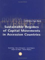 Cover of: Sustainable Regimes of Capital Movements in Accession Countries (CEPR Policy Paper)