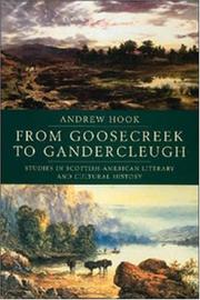 Cover of From Goosecreek to Gandercleugh