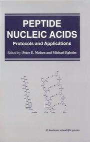 Cover of: Peptide nucleic acids: protocols and applications