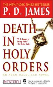 Cover of: Death in holy orders by P. D. James