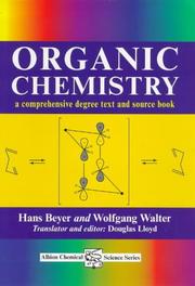 Cover of: Beyer/Walter organic chemistry: a comprehensive degree text and source book