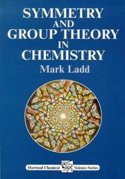 Cover of: Symmetry and group theory in chemistry