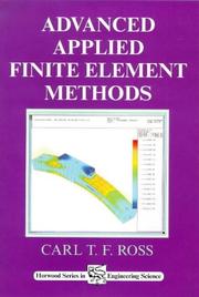 Cover of: Advanced Applied Finite Element Methods