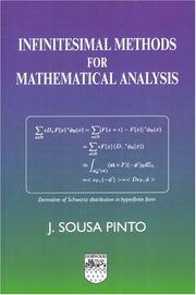 Cover of: Infinitesimal methods of mathematical analysis