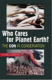 Cover of: Who Cares for Planet Earth by Bill Jordan
