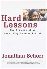 Cover of: Hard Lessons: The Promise of an Inner-City Charter School