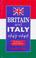Cover of: Britain and Italy, 1943-1949