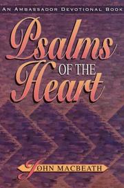 Cover of: Psalms of the Heart by John Macbeath