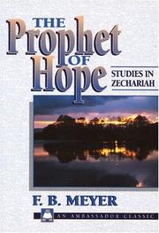 Cover of: Prophet of Hope by Meyer, F. B.
