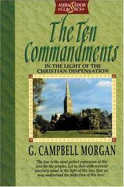 Cover of: The Ten Commandments by Morgan, G. Campbell