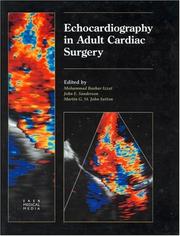 Cover of: Echocardiography in Adult Cardiac Surgery by 