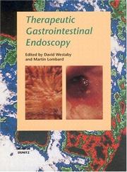 Cover of: Therapeutic Gastrointestinal Endoscopy